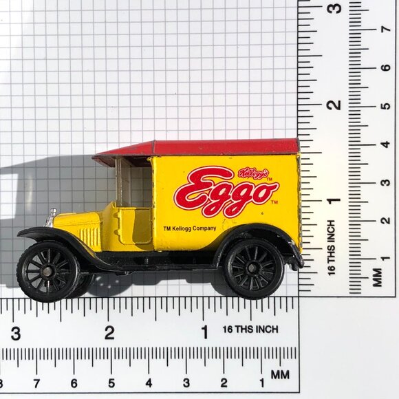 🦋 vintage 1989 Matchbox Eggo 1921 Model T Ford Delivery Truck Limited Edition - Picture 13 of 13